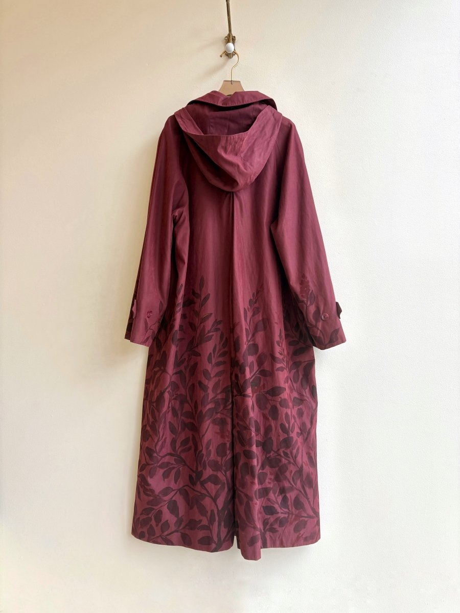 Smokebush Trench in Plum | Hand Painted (Reworked) - Made X Hudson