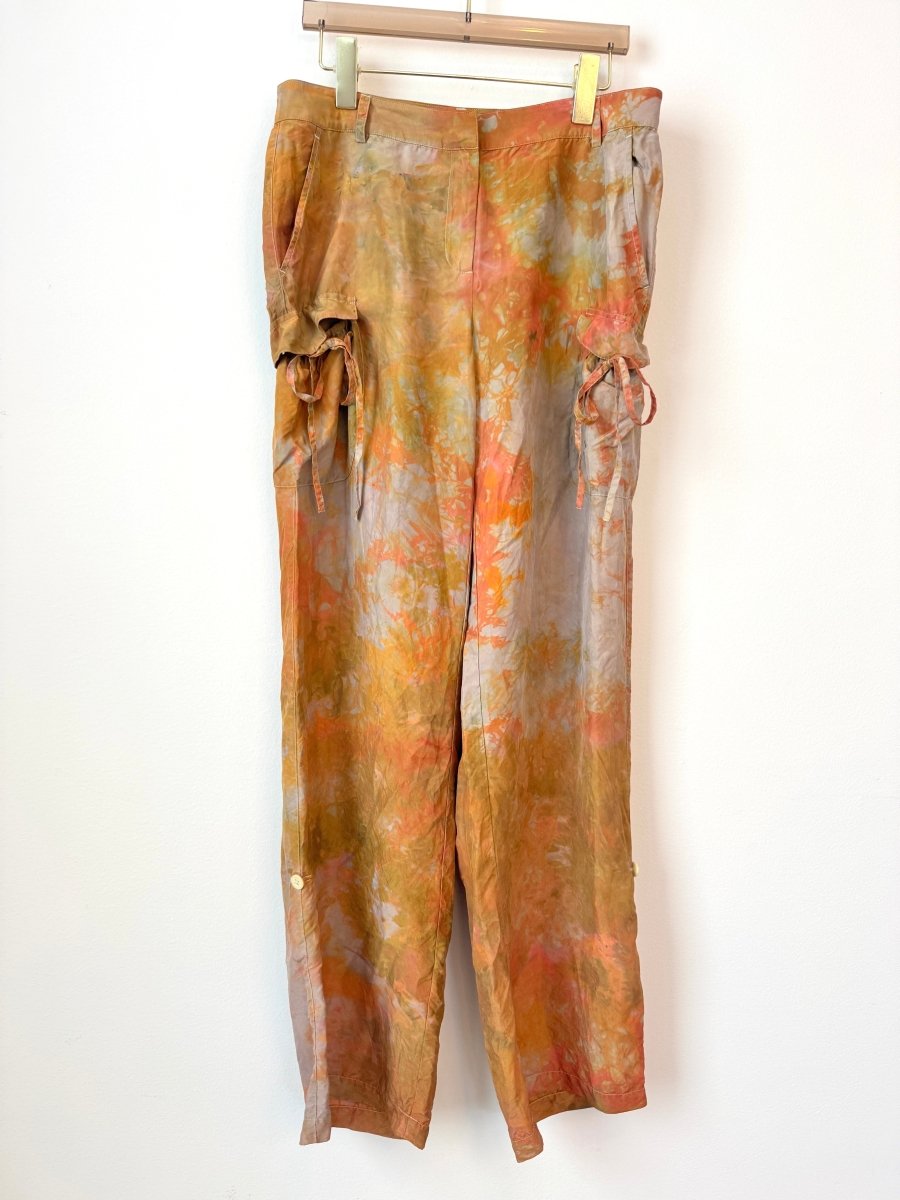 Ember and Stone Silk Pants | Hand Dyed (Reworked) - Made X Hudson