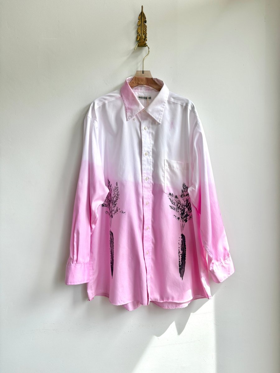 Pink Ombre Carrot Shirt (Reworked) - Made X Hudson