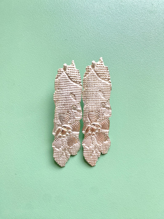 Silver Pizzo Earrings