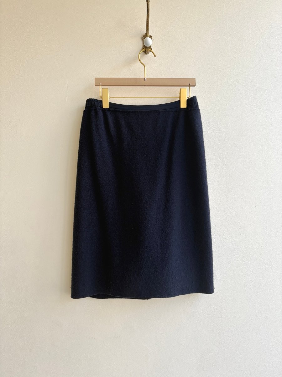 Wool Pencil Skirt - Made X Hudson