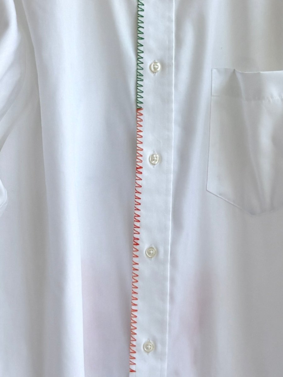 Carrot & Wings Embroidered Carrot Shirt (Reworked) - Made X Hudson