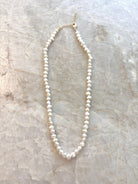 Medium Cream Baroque Pearl Choker Necklace - Made X Hudson