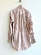 “Robin” Clay Vintage Checker Carrot Print Shirt (Reworked) - Made X Hudson