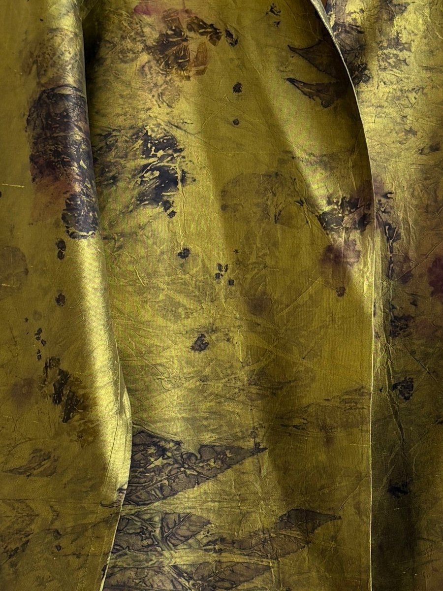 Citrus/Lime Eco - Printed Long Duster (Reworked) - Made X Hudson