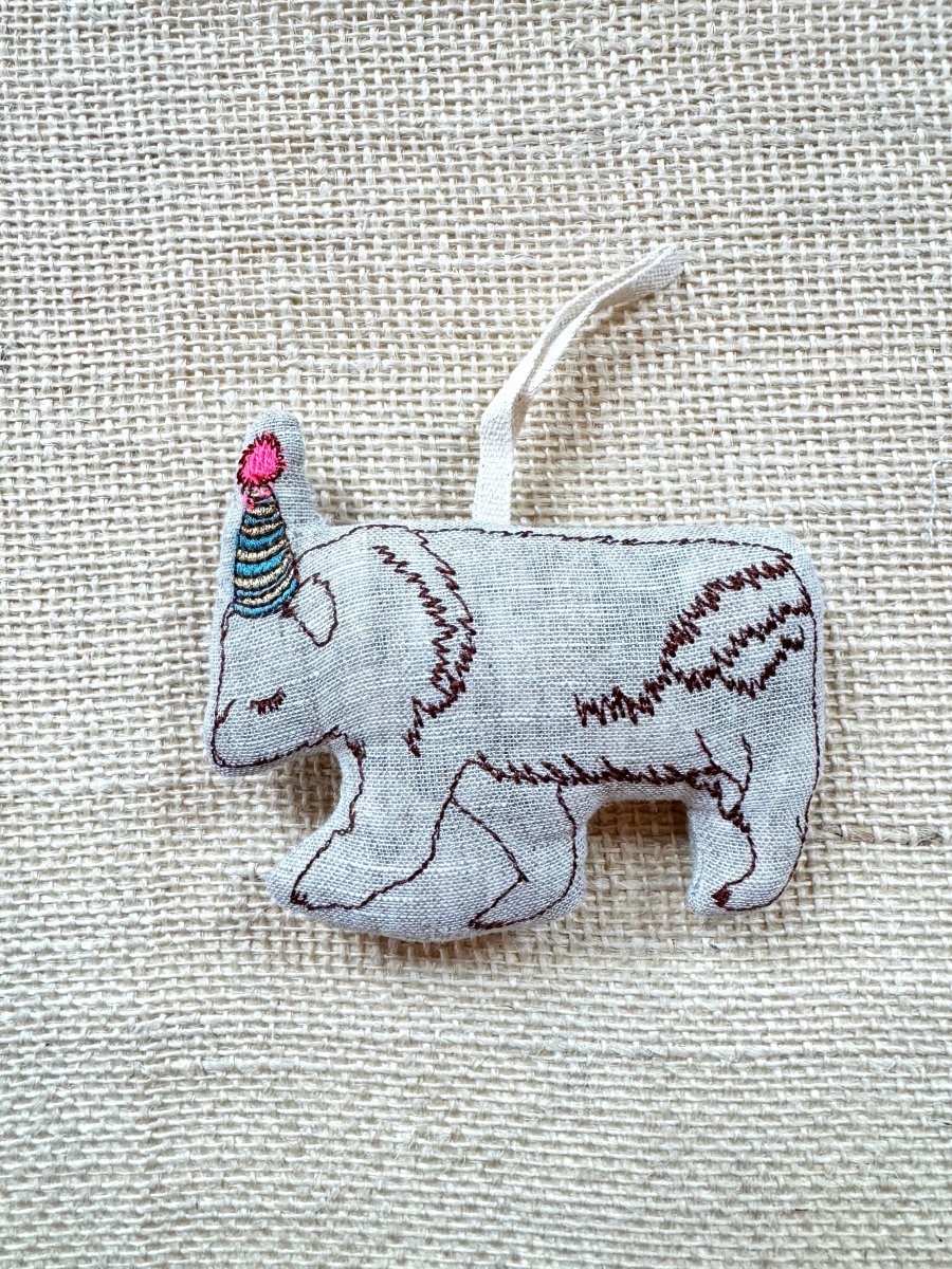 Lavender-Filled Sachet-Ornaments - Made X Hudson