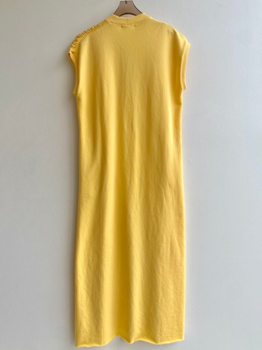 Maxi Dress w/ Draped Overlay (Mango) - Made X Hudson