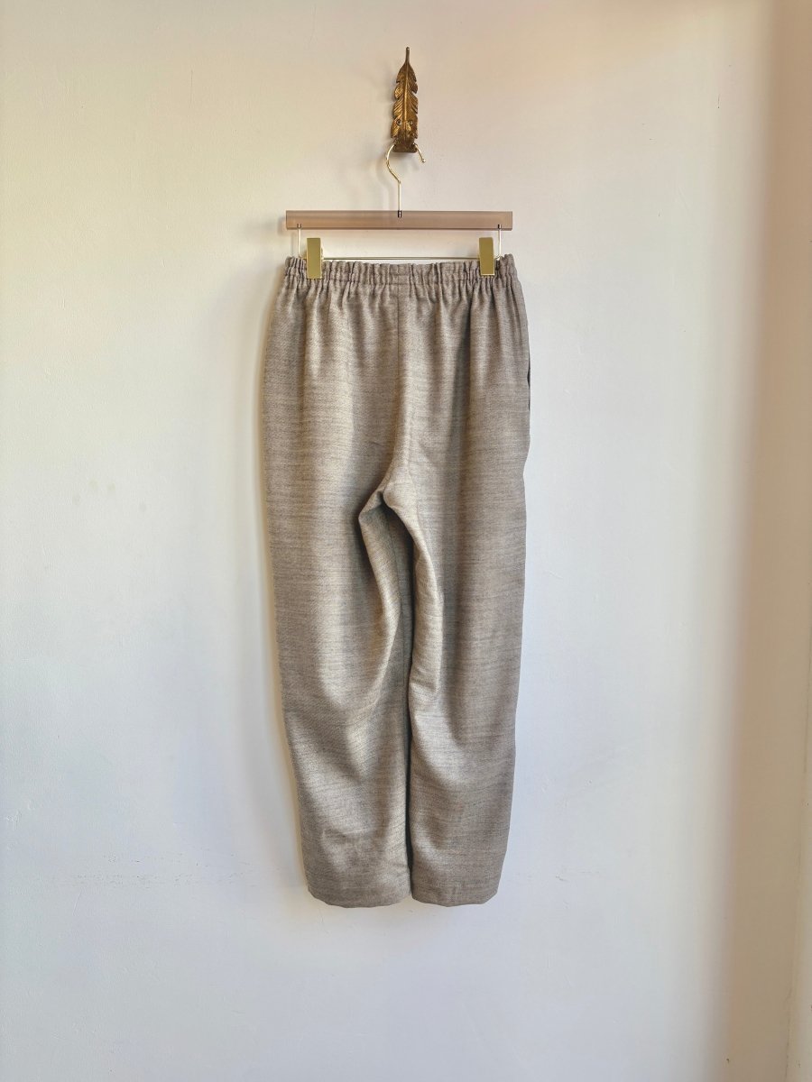 Brown Spice Lightweight Wool Joggers - Made X Hudson