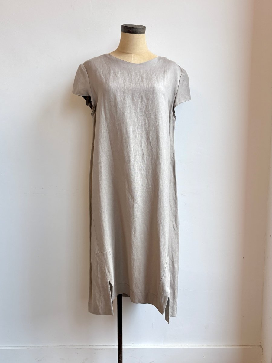 Hem Dress Dove Grey - Made X Hudson