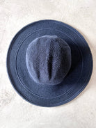 Crochet Cotton Gardening Hat in Navy - Made X Hudson