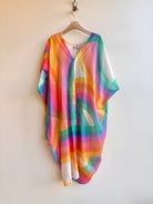 Rainbow Print Kaftan - Made X Hudson