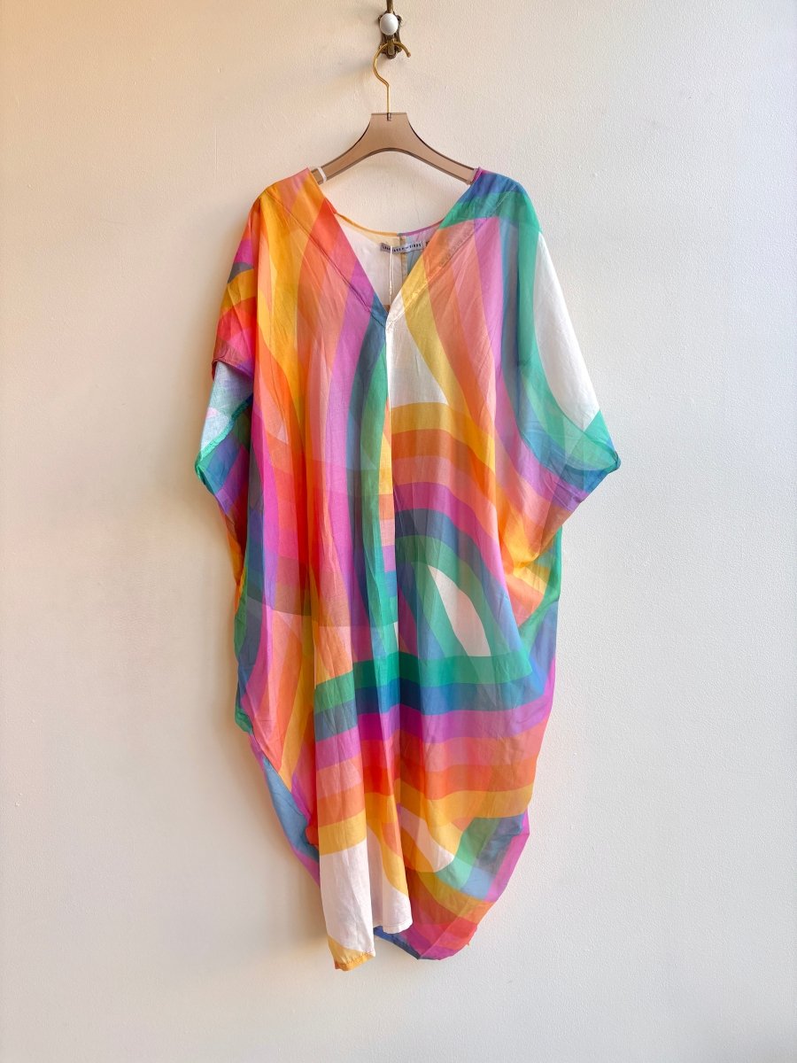 Rainbow Print Kaftan - Made X Hudson