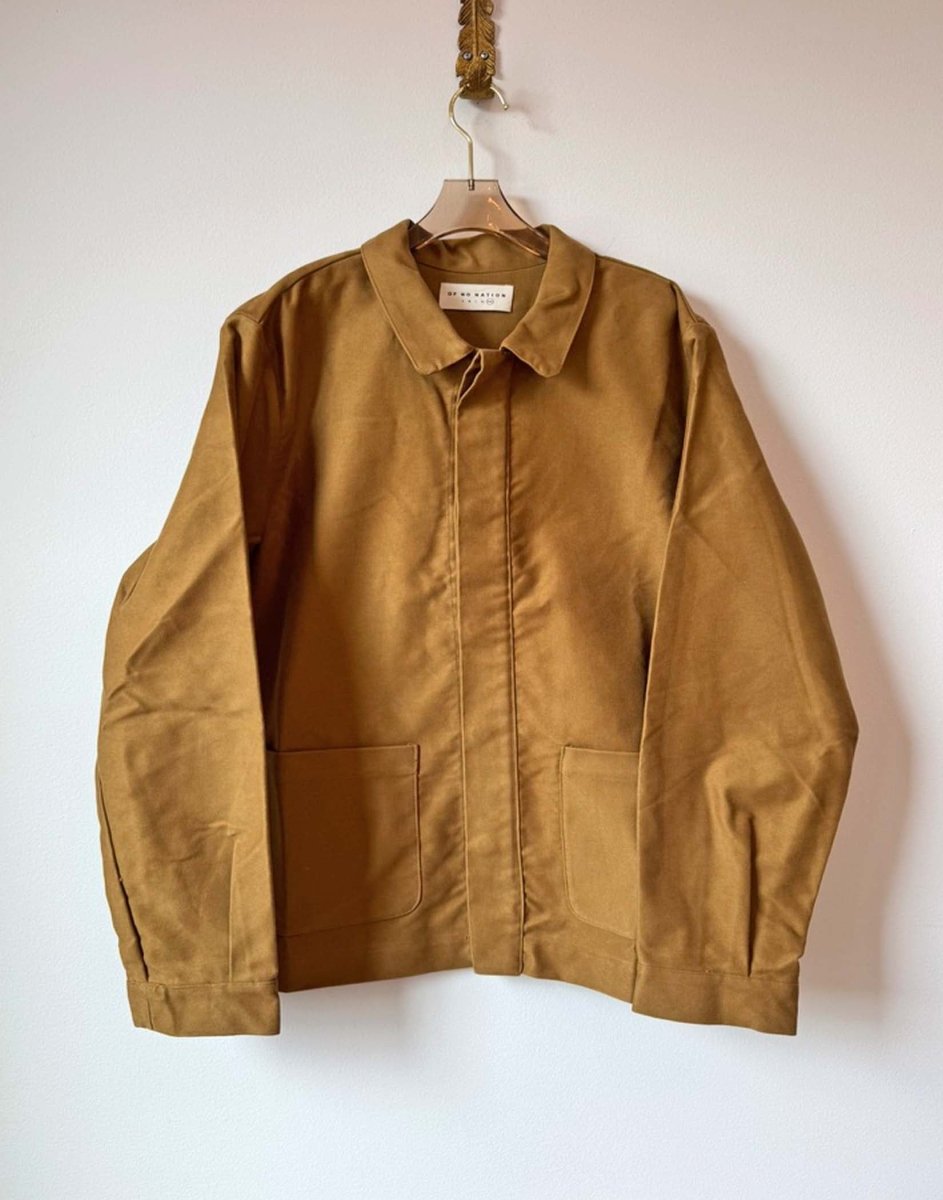 Dada Chore Coat (Dark Khaki) - Made X Hudson