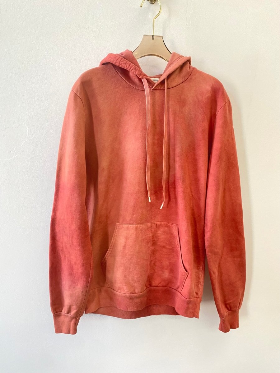 Red Marbled Hoodie (Reworked) - Made X Hudson