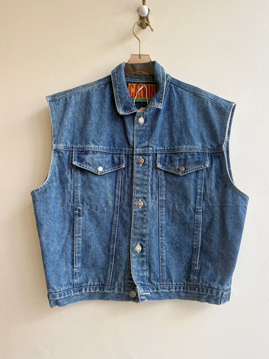 Calvin Klein | Light Denim Vest (Vintage) - Made X Hudson