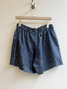 "Sirene" Navy Dotted Town Shorts - Made X Hudson