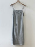 Grey Linen Slip Dress - Made X Hudson