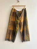 Kenzo Paris | Metallic Plaid Trousers (Vintage) - Made X Hudson