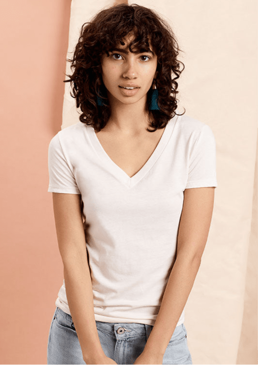 CELESTINO V - Neck T-Shirt - Made X Hudson
