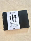 Fashion Design Spiral Notebook - Made X Hudson