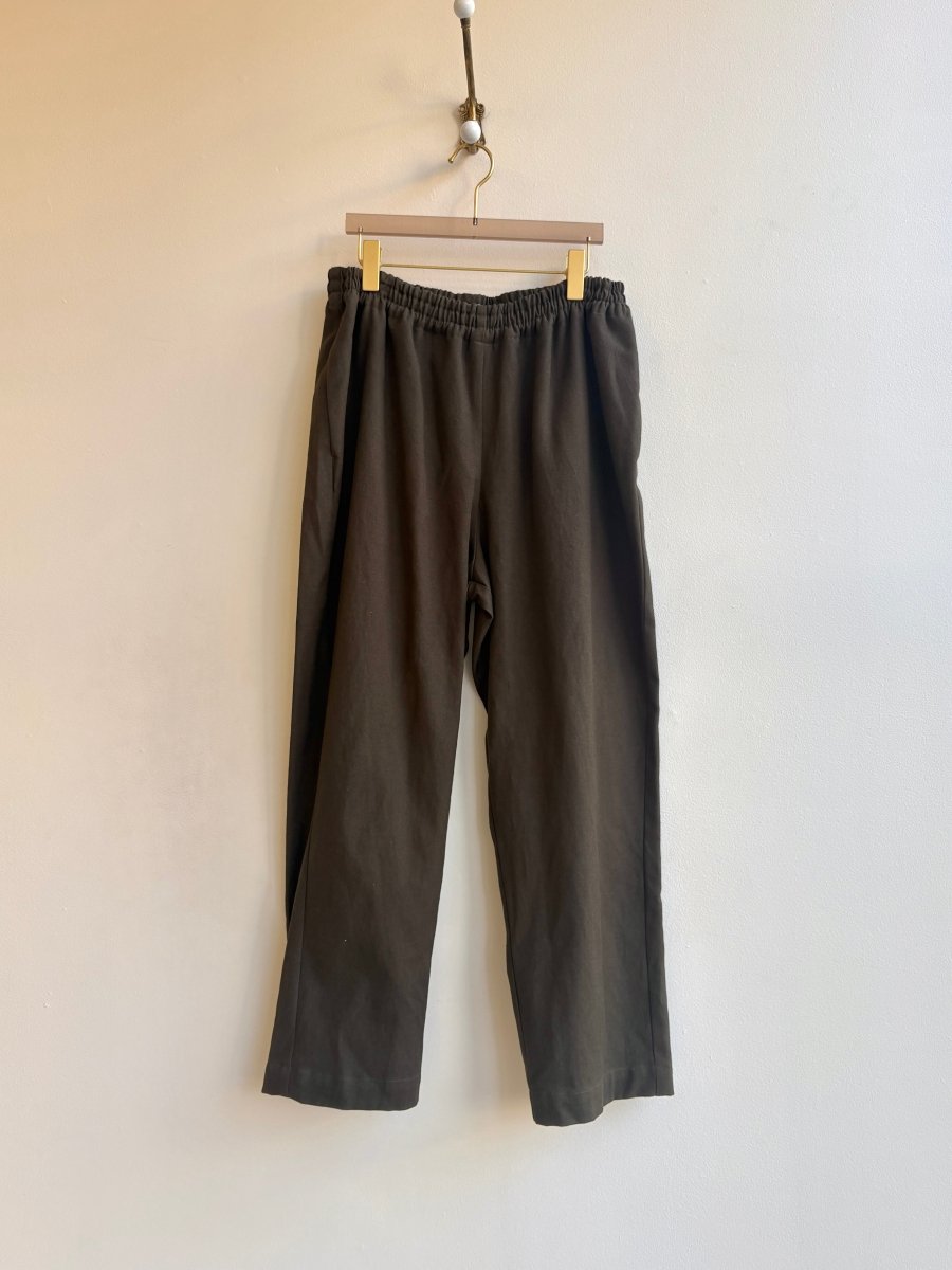 Moss Hemp - Cotton Long Joggers - Made X Hudson
