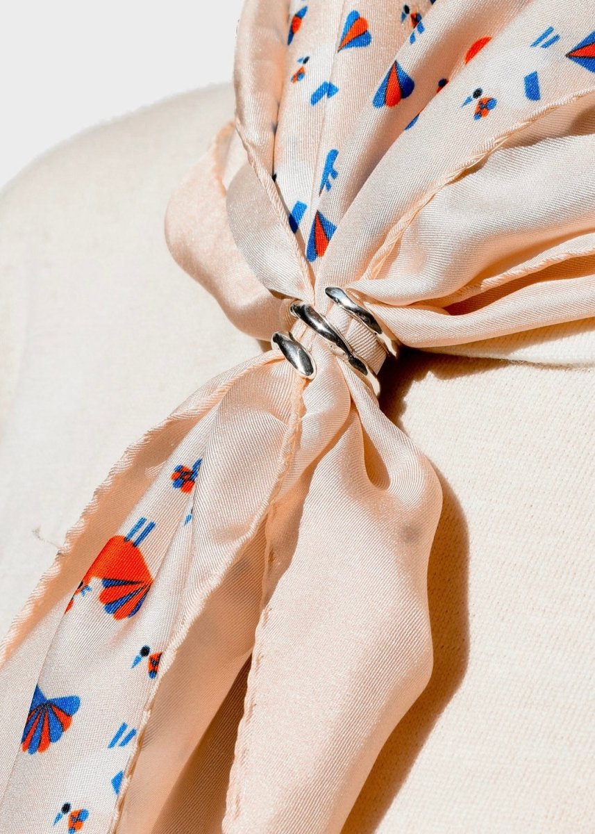 Vertigo Ring/Scarf Holder (Multiple Metals) - Made X Hudson