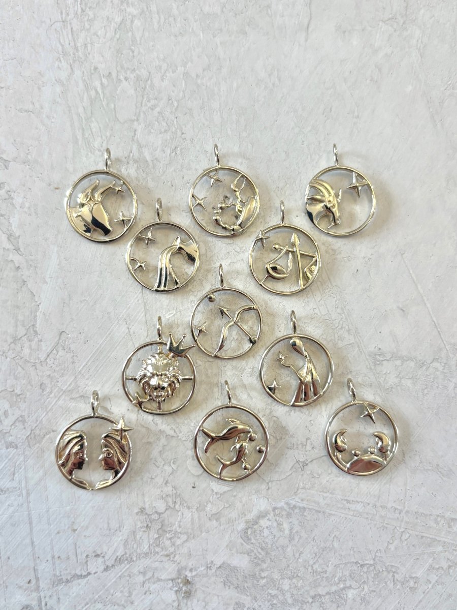 Vintage Inspired Zodiac Charms - Made X Hudson