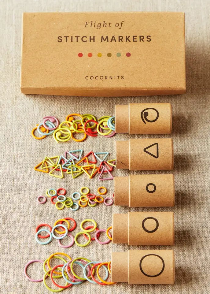 Flight of Stitch Markers - Made X Hudson