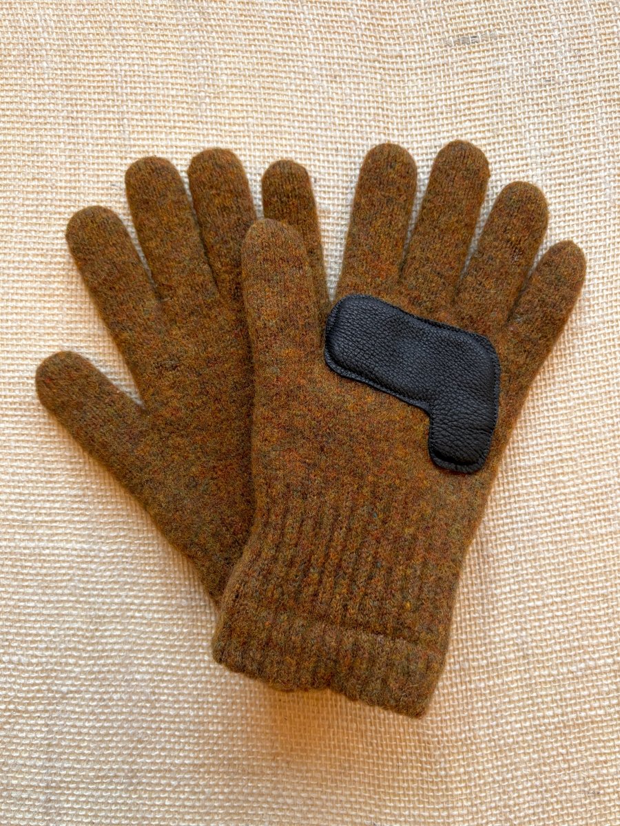 100% Shetland Wool Gloves - Made X Hudson