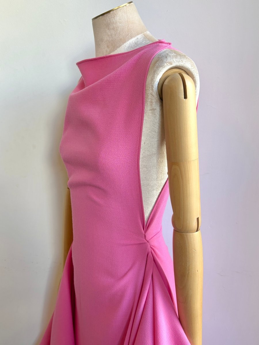 Zero - Waste Dress in Bubblegum Pink - Made X Hudson