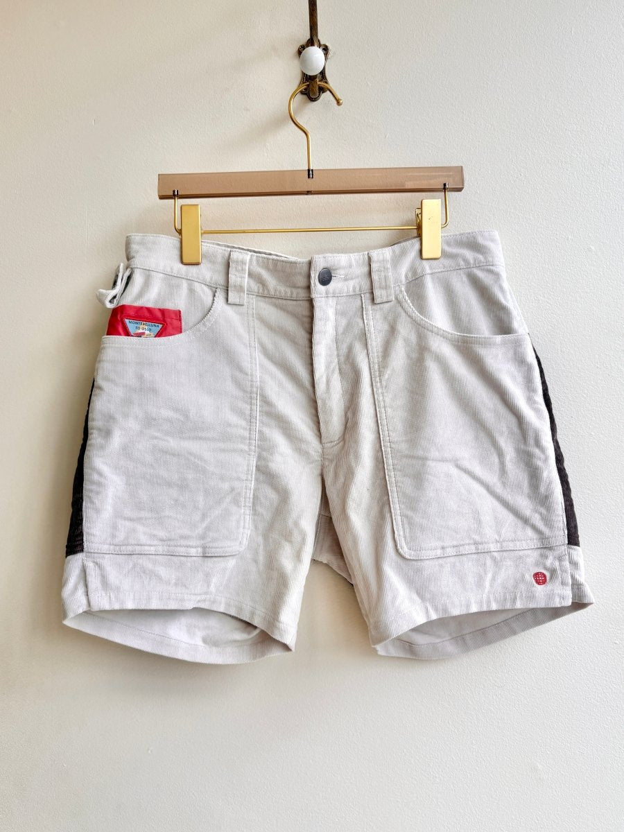 Amundsen | Cream and Coffee Corduroy Shorts (Vintage) - Made X Hudson