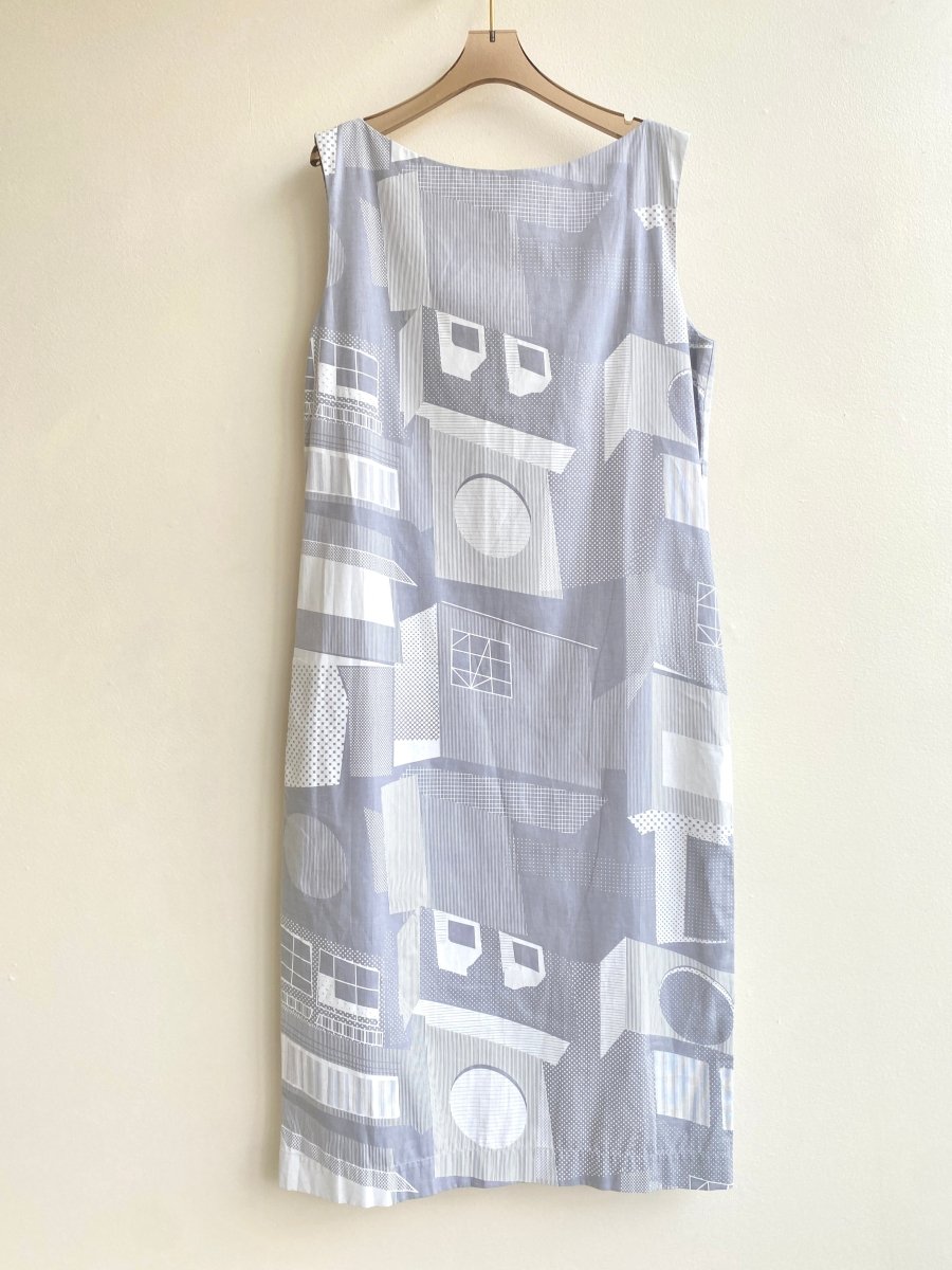 Light Grey Keyhole Back Dress - Made X Hudson
