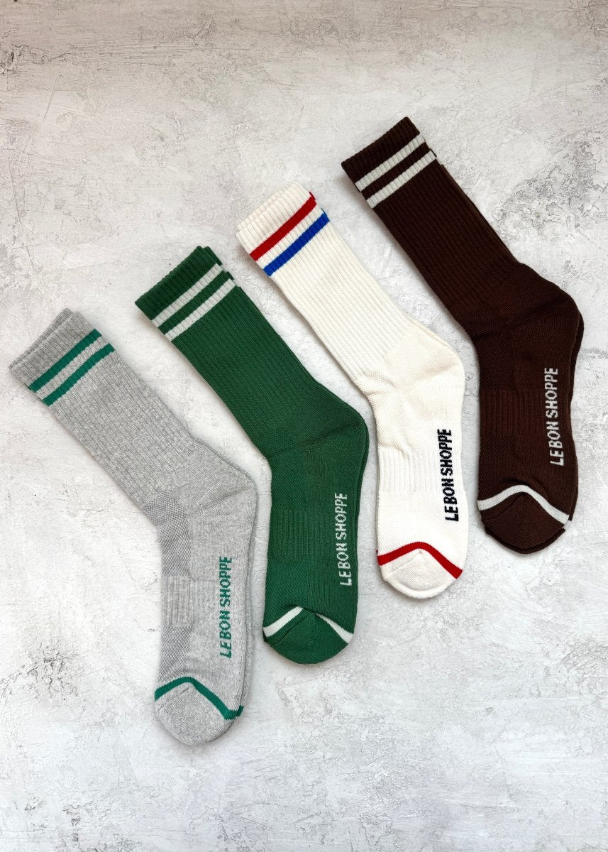 Boyfriend Socks Extended (Multiple Colors) - Made X Hudson