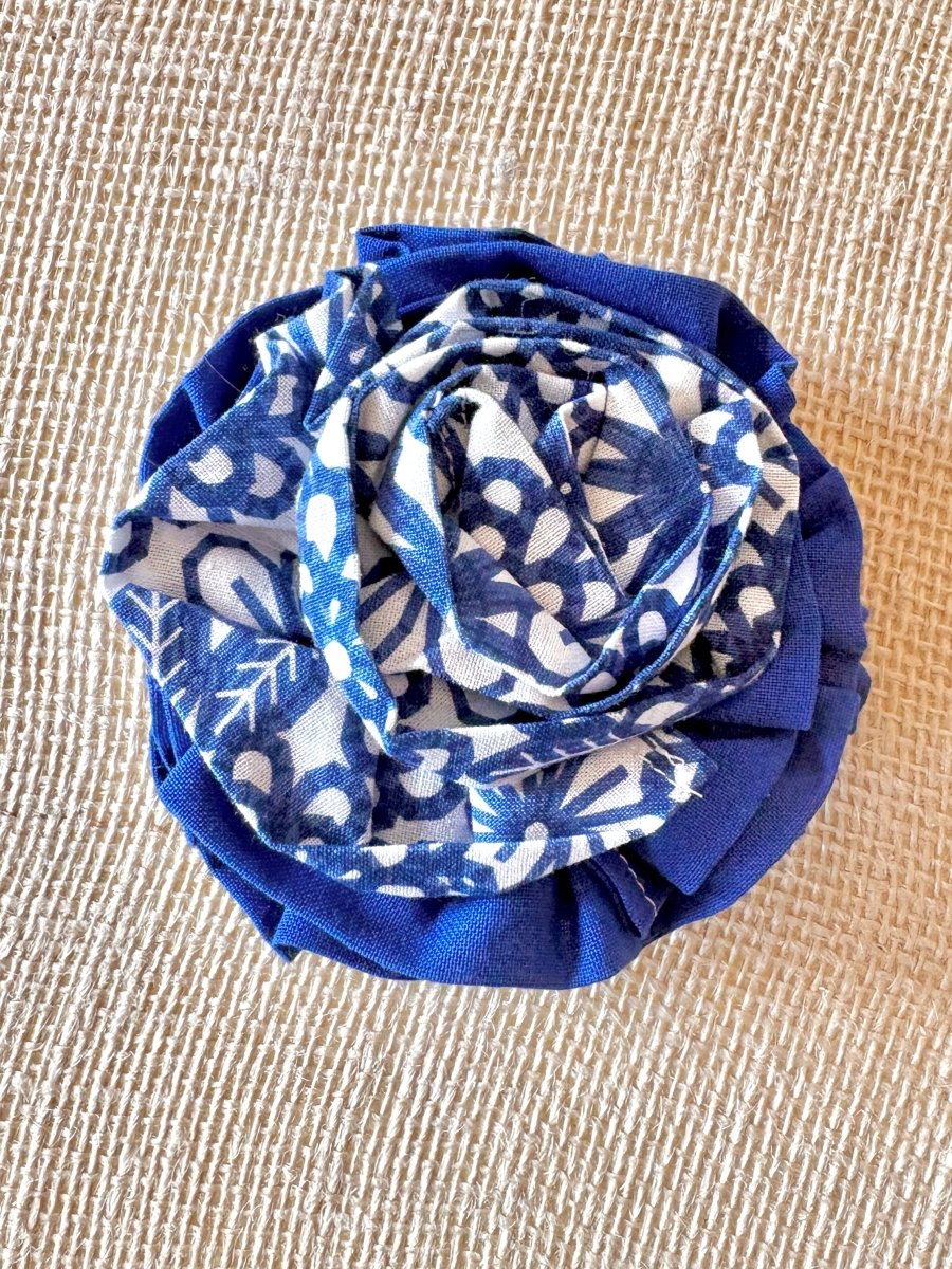 Upcycled Shirt Flower Pins (Multiple Styles) - Made X Hudson