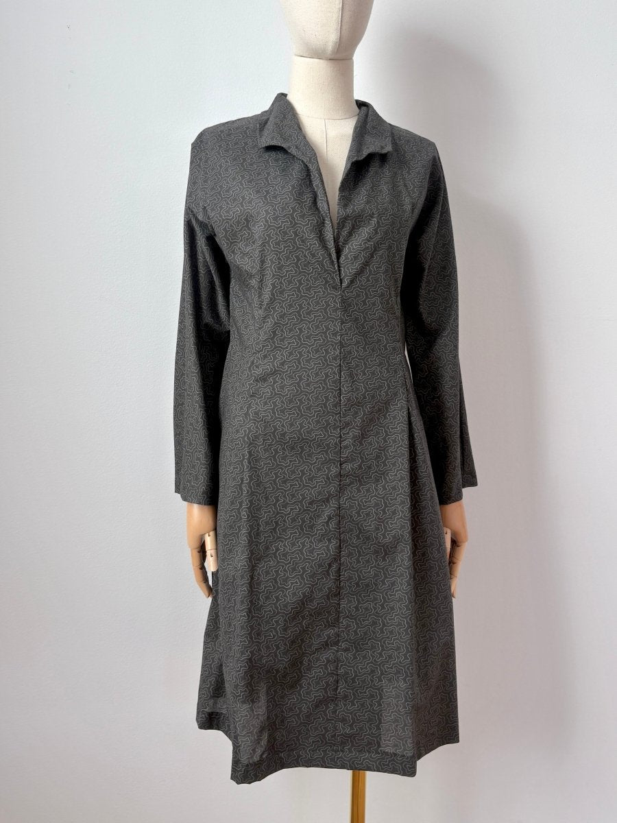 Ulrike Tunic in Lebanon Valley Etching Print - Made X Hudson