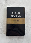 Field Notes Black Cover Ruled Paper 2-Pack - Made X Hudson