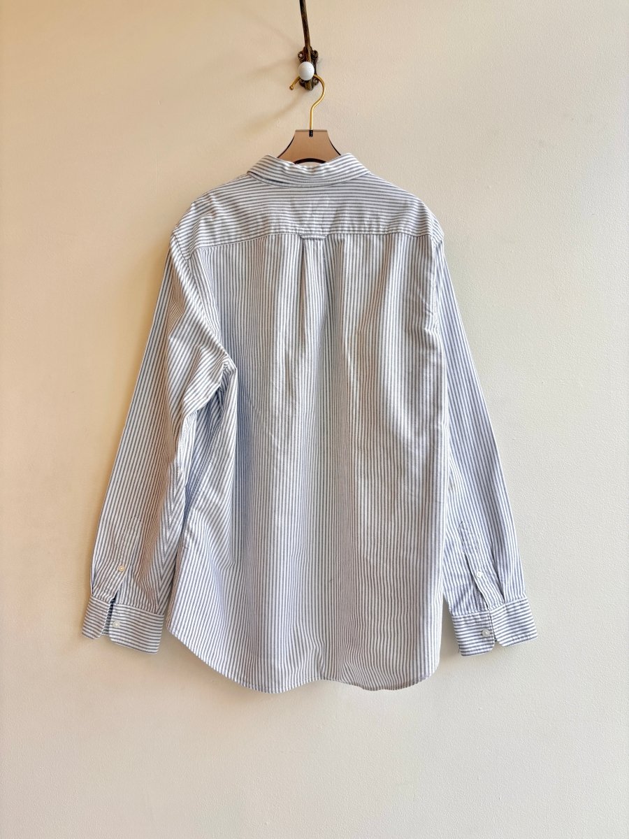 Everlane | Grey Stripe Button Down (Vintage) - Made X Hudson