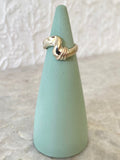 Brass Toi Et Moi Ring - Made X Hudson