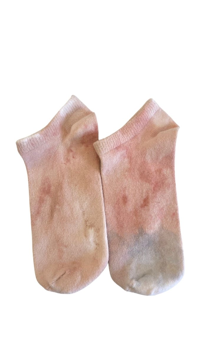 Blush & Blue Natural Hand Dyed Socks (Reworked) - Made X Hudson