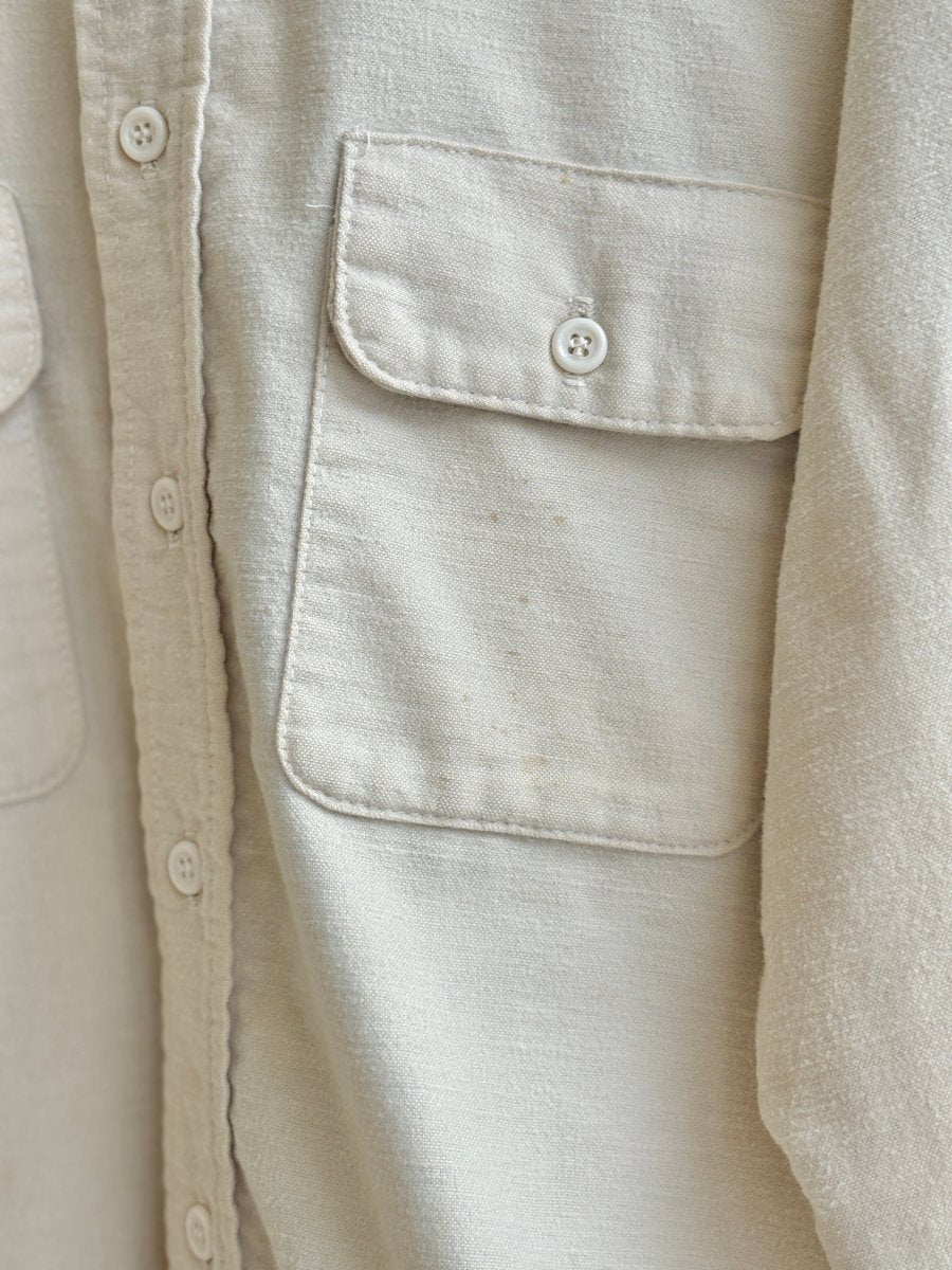Five Brothers | Cream Flannel Shirt (Vintage) - Made X Hudson