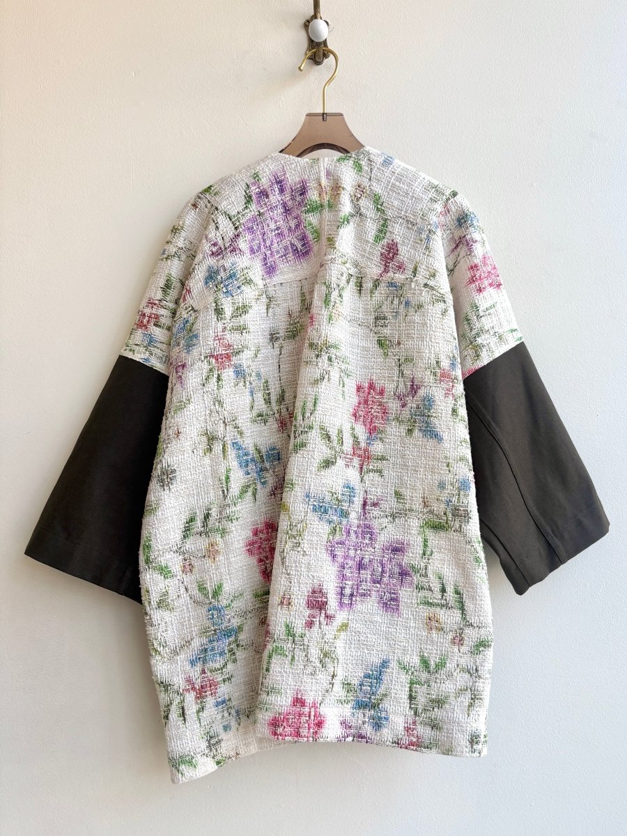 Moss & Hazy Floral Chore Jacket - Made X Hudson