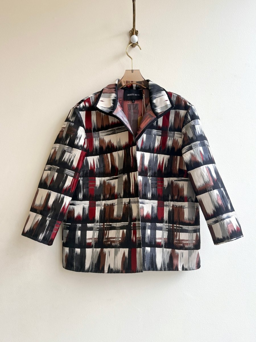 Lafayette | Brush Stroke Jacquard Jacket - Made X Hudson