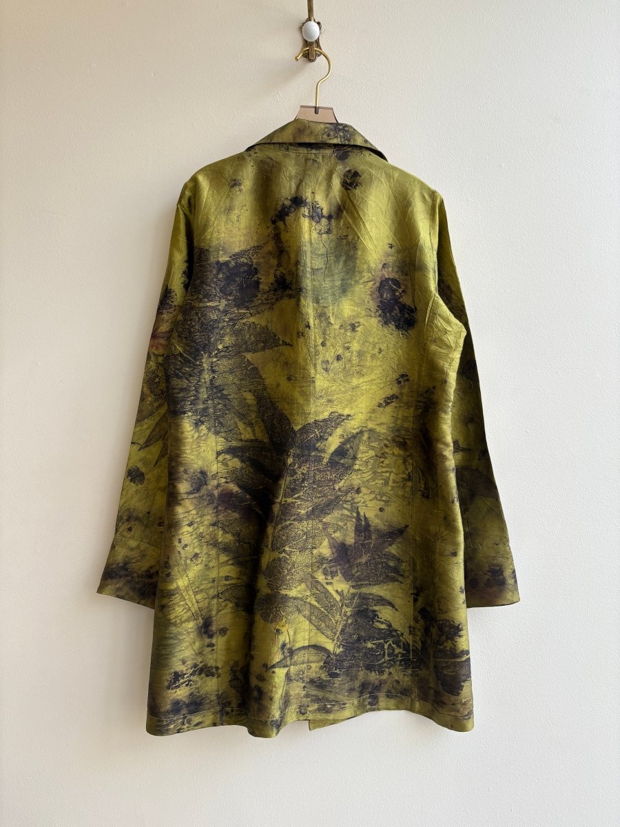 Citrus/Lime Eco - Printed Long Duster (Reworked) - Made X Hudson