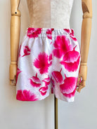 Electric Magenta Floral Town Shorts - Made X Hudson