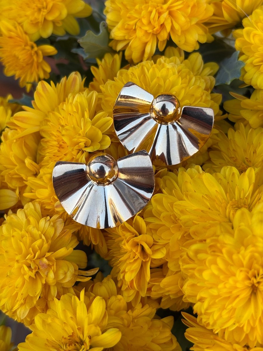 18k Gold Filled Flair Fan Earrings - Made X Hudson