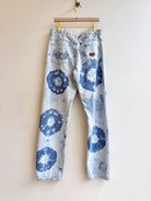 "Avery" Jeans Distressed Wash Denim (Reworked) - Made X Hudson