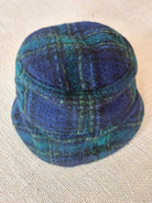 Blue & Green Plaid Deadstock Wool Bucket Hat - Made X Hudson