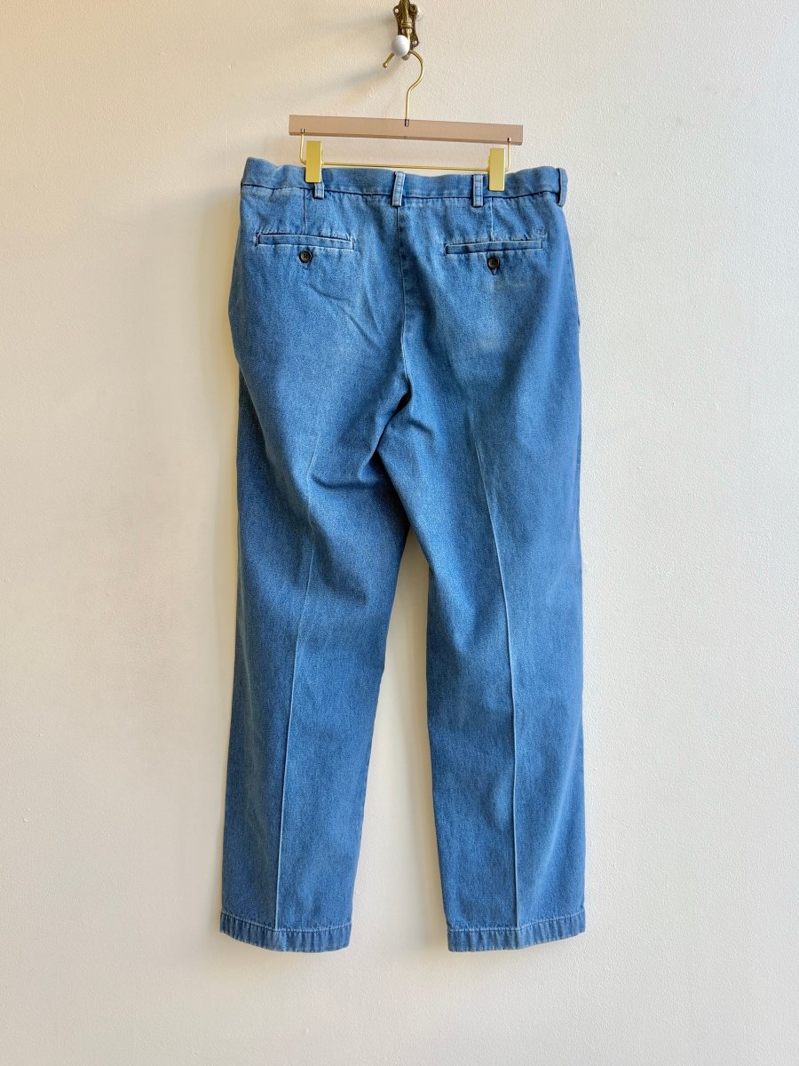 Haggar | Light Blue Denim Trousers (Vintage) - Made X Hudson
