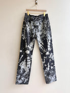 "Pepper" Jeans Distressed Speckled Black and Grey Denim (Reworked) - Made X Hudson