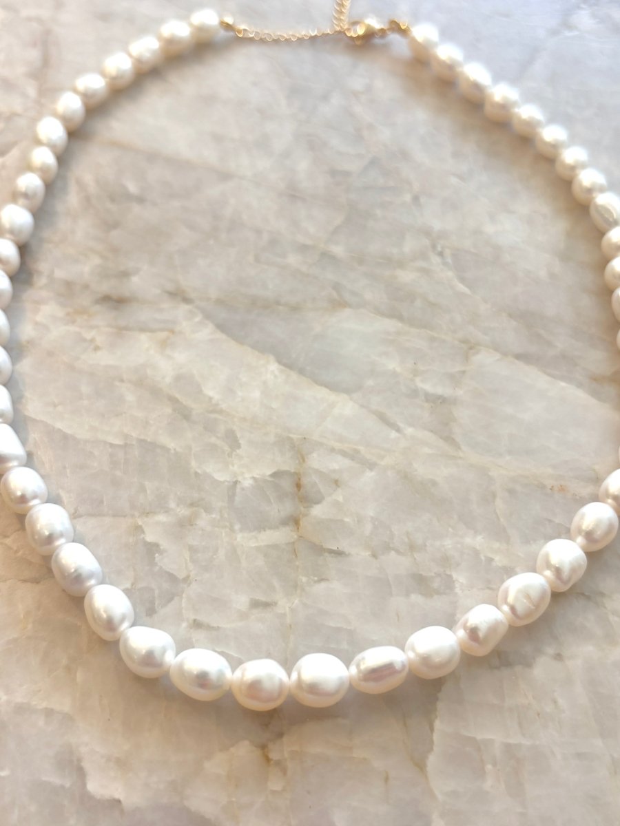 Standard Baroque Pearl Necklace - Made X Hudson